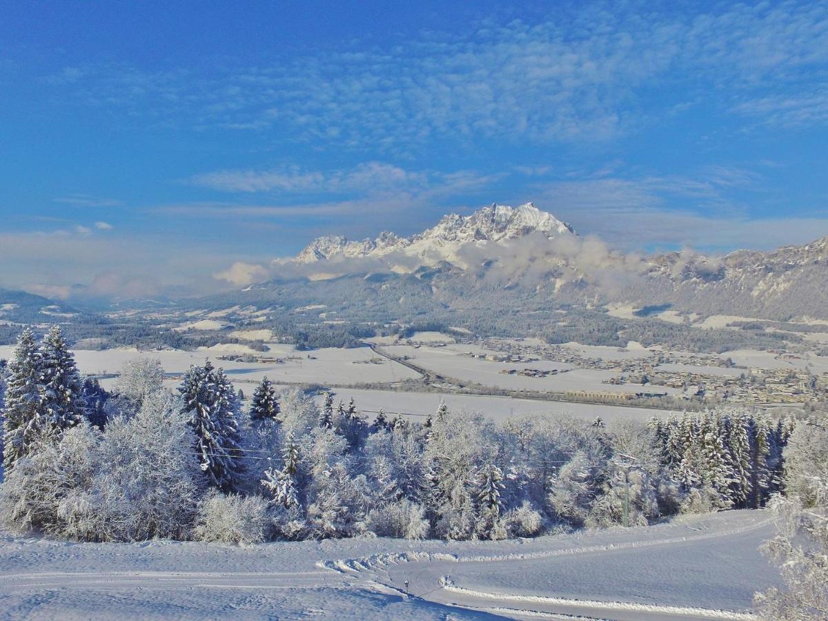 Flat Directly On The Ski Slope With Valley View Sankt Johann in Tirol Exteriér fotografie
