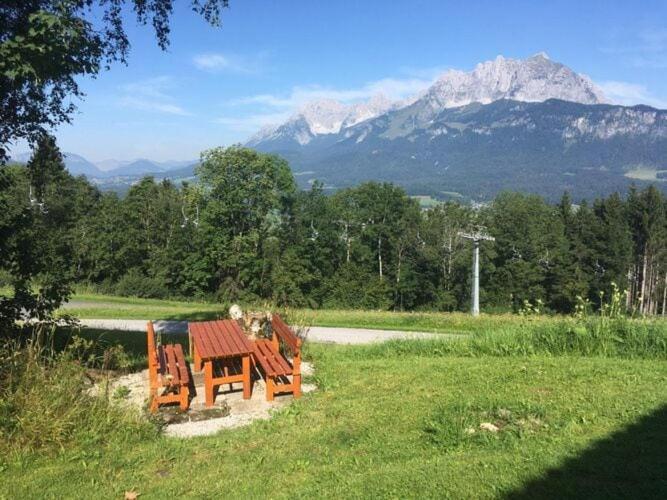 Flat Directly On The Ski Slope With Valley View Sankt Johann in Tirol Exteriér fotografie