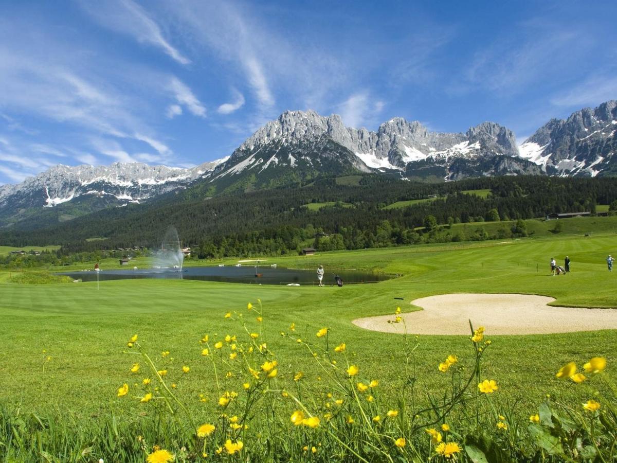 Flat Directly On The Ski Slope With Valley View Sankt Johann in Tirol Exteriér fotografie